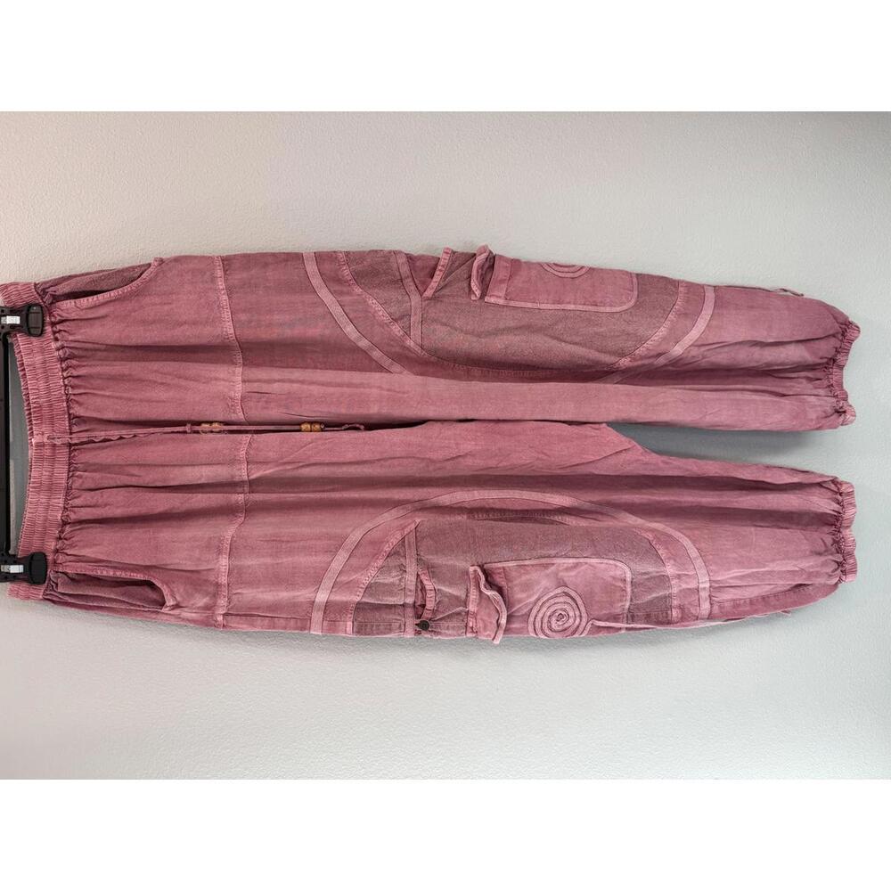 Harem Patchwork Boho Pants - image 1